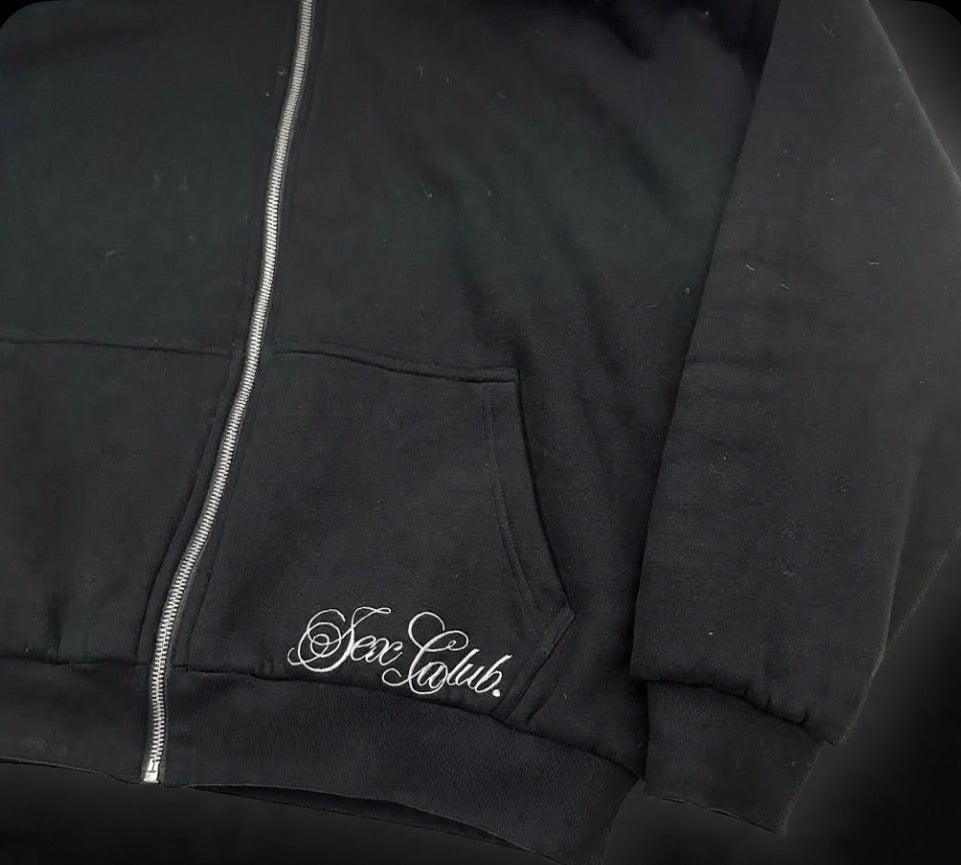 “sexclub” Cheetah Hoodie